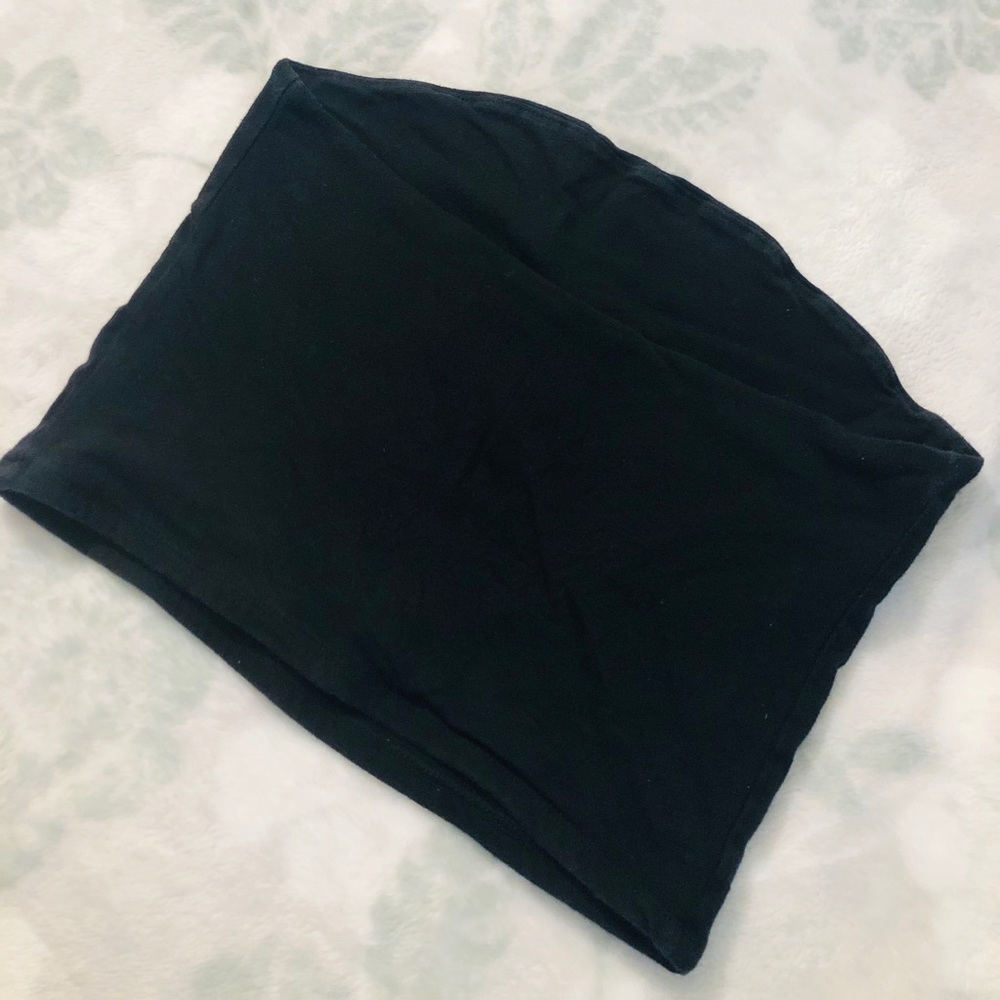 Black tube top
